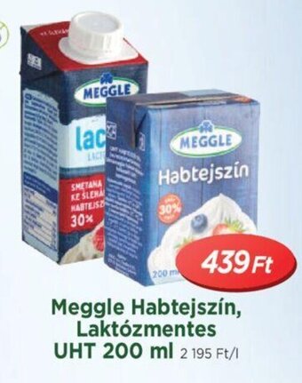 Meggle Habtejszín, Laktózmentes UHT 200 ml