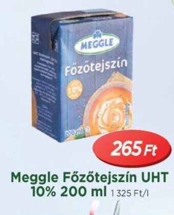 Real MEGGLE Főzőtejszín UHT Meggle laktózmentes 10% 200 ml ajánlat
