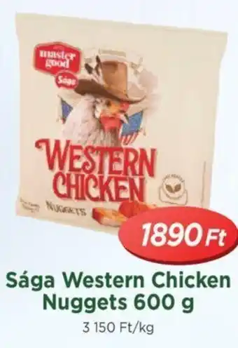 Real Sága Western Chicken Nuggets 600 g ajánlat