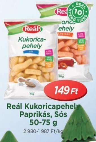 Real Reál Kukoricapehely Paprikás, Sós 50-75 g ajánlat