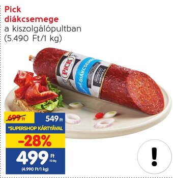 Spar Pick diákcsemege 10 dkg ajánlat