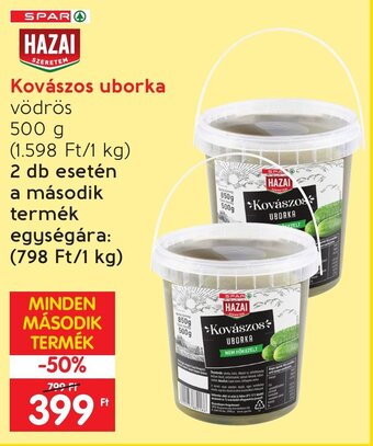 Spar SPAR Kovászos uborka 500 g ajánlat