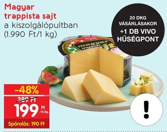 Magyar trappista sajt 10 dkg