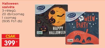 Spar Halloween szalvéta 20 db ajánlat
