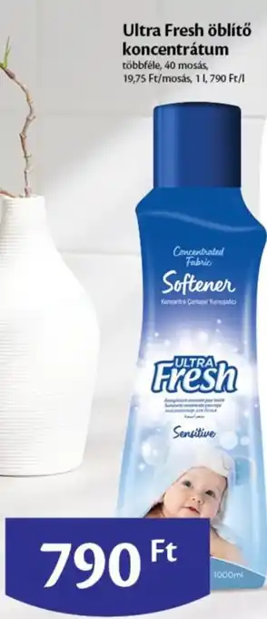 Ultra Fresh öblítő koncentrátum, 40 mosás,