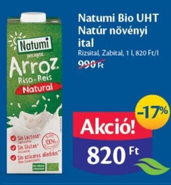 Natumi Bio UHT Natúr növényi ital 1l