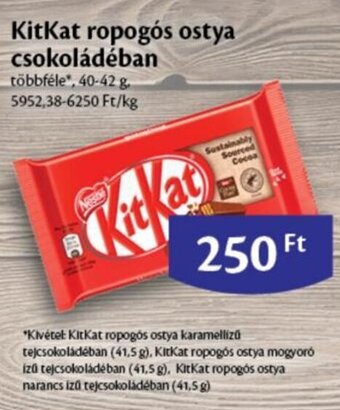 EcoFamily KitKat ropogós ostya csokoládéban 40-42 g ajánlat