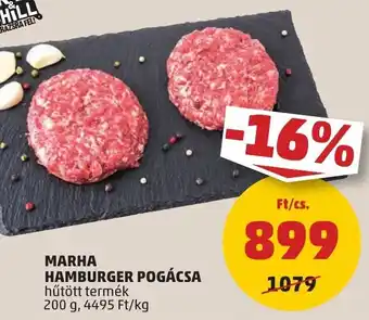 PENNY MARHA HAMBURGER POGÁCSA 200 g ajánlat