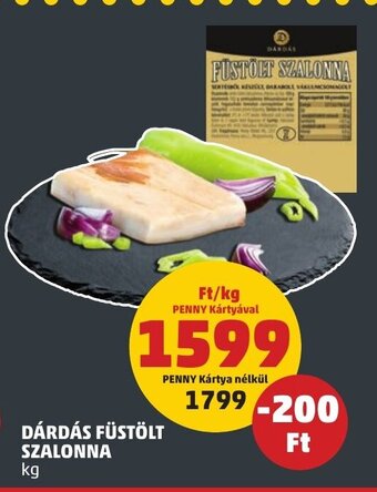 PENNY DÁRDÁS FÜSTÖLT SZALONNA 1 kg ajánlat
