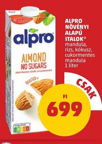 PENNY ALPRO NÖVÉNYI ALAPÚ ITALOK 1 l ajánlat