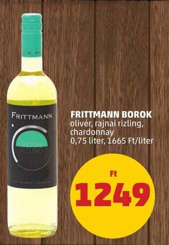 PENNY FRITTMANN BOROK 0,75 l ajánlat