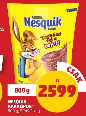 PENNY NESQUIK KAKAÓPOR 800 g ajánlat