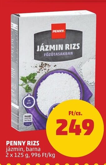 PENNY PENNY RIZS 2 x 125 g ajánlat