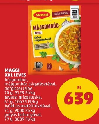 PENNY MAGGI XXL LEVES 61 - 79 g ajánlat