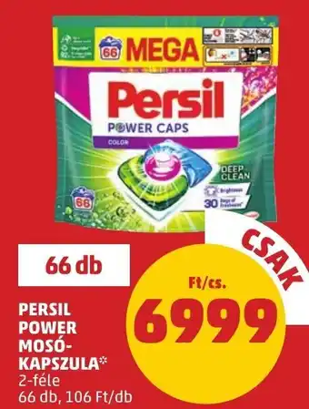 PENNY PERSIL POWER MOSÓ-KAPSZULA 66 db ajánlat