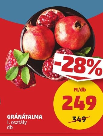 GRÁNÁTALMA 1 db