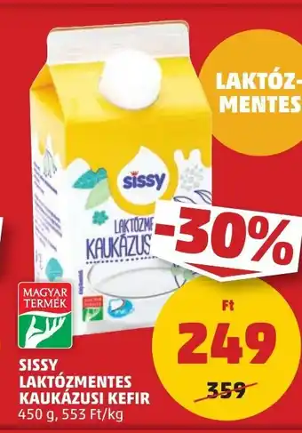 PENNY SISSY LAKTÓZMENTES KAUKÁZUSI KEFIR 450 g ajánlat