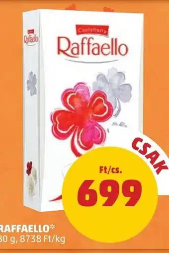 PENNY RAFFAELLO 80 g ajánlat