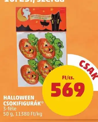 PENNY HALLOWEEN CSOKIFIGURÁK 50 g ajánlat