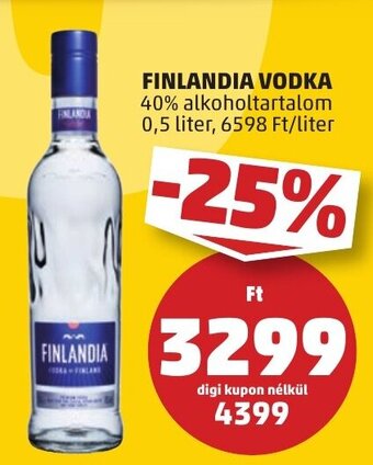 PENNY FINLANDIA VODKA 0,5 l ajánlat