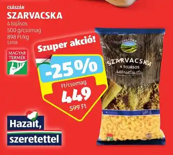 ALDI CSÁSZÁR SZARVACSKA 500 g ajánlat