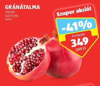 ALDI GRÁNÁTALMA 1 db ajánlat