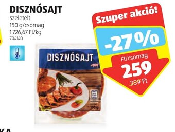 ALDI DISZNÓSAJT 150 g ajánlat