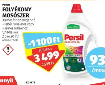 ALDI PERSIL FOLYÉKONY MOSÓSZER 1,71 l ajánlat