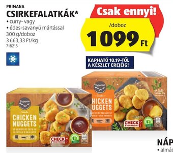 ALDI PRIMANA CSIRKEFALATKÁK 300 g ajánlat