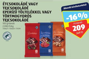ÉTCSOKOLÁDÉ stb. 100 g