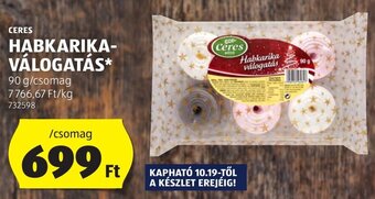 CERES HABKARIKA-VÁLOGATÁS 90g