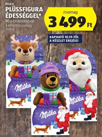 ALDI MILKA PLÜSSFIGURA ÉDESSÉGGEL 96g ajánlat