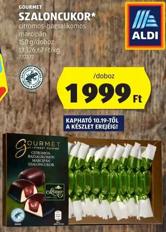 ALDI GOURMET SZALONCUKOR 150g ajánlat