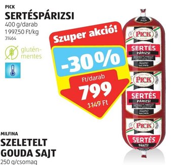 ALDI PICK SERTÉSPÁRIZSI 400g ajánlat