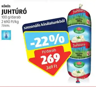 KŐRÖS JUHTÚRÓ 100g