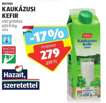 ALDI MILFINA KAUKÁZUSI KEFIR 450 g ajánlat