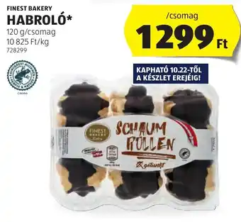 ALDI FINEST BAKERY HABROLÓ 120g ajánlat