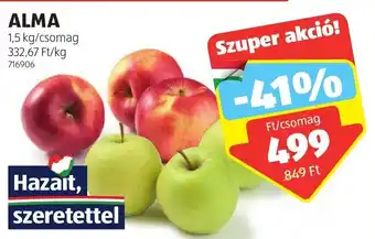 ALDI ALMA 1,5 kg ajánlat