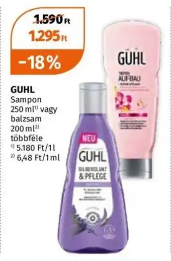 Müller GUHL Sampon 250 ml ajánlat