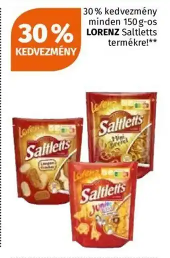 Müller Minden 150 g-os LORENZ Saltletts termékre! ajánlat