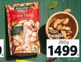 Lidl ALESTO Paradió 200 g ajánlat