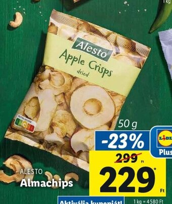 Lidl ALESTO Almachips 50 g ajánlat