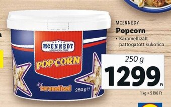 Lidl MCENNEDY Popcorn 250 g ajánlat