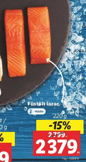 Lidl Füstölt lazac 220 g ajánlat