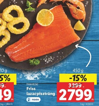Lidl PANARINI Friss lazacpisztráng 450 g ajánlat
