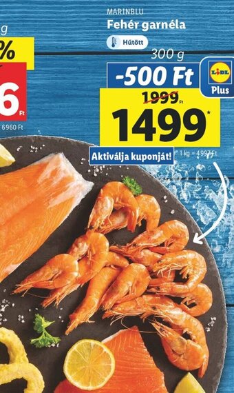 MARINBLU Fehér garnéla 300 g