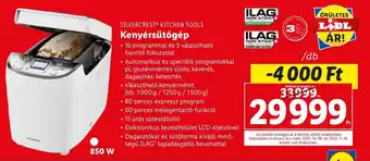 Lidl SILVERCREST KITCHEN TOOLS Kenyérsütőgép ajánlat