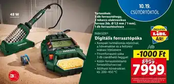 Lidl PARKSIDE Digitális forrasztópáka ajánlat