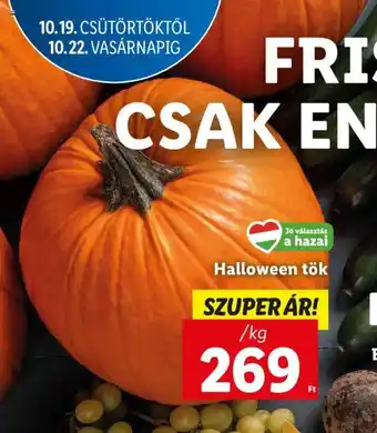 Halloween tök 1 kg