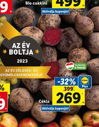 Lidl Cékla 1 kg ajánlat